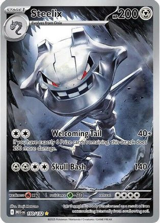 Steelix 150/132 - Illustration Rare - Holofoil