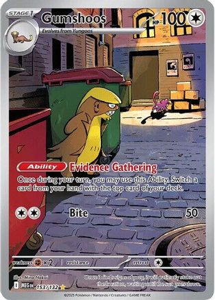 Gumshoos 153/132 - Illustration Rare - Holofoil