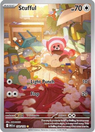 Stufful 154/132 - Illustration Rare - Holofoil