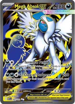 Mega Absol ex 161/132 - Ultra Rare - Holofoil