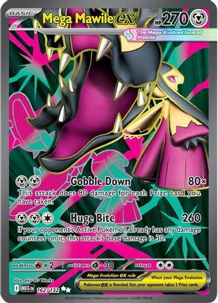 Mega Mawile ex 162/132 - Ultra Rare - Holofoil