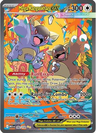 Mega Kangaskhan ex 182/132 - Special Illustration Rare - Holofoil