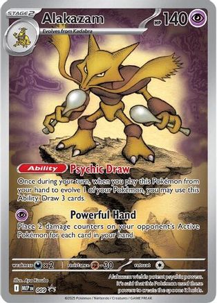 Alakazam 009 - Promo - Holofoil