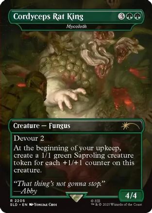 Cordyceps Rat King - Mycoloth (SLD-2205) - Secret Lair Drop Series