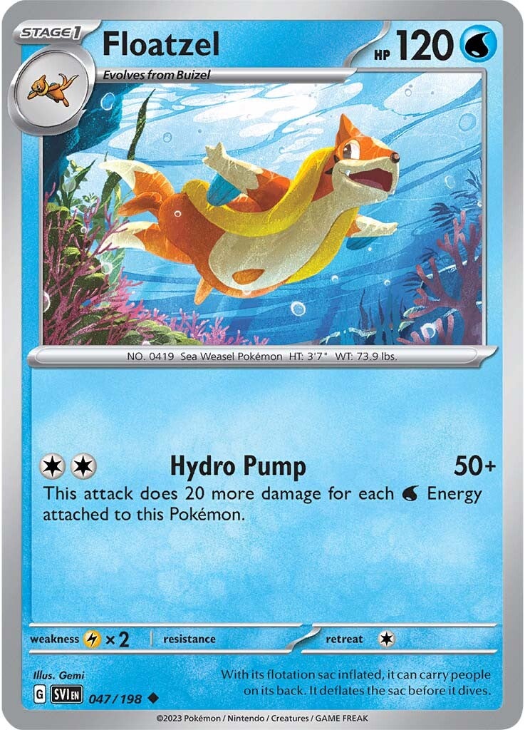 Floatzel 047/198 - Uncommon