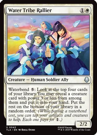 Water Tribe Rallier (TLA-042) - Avatar: The Last Airbender