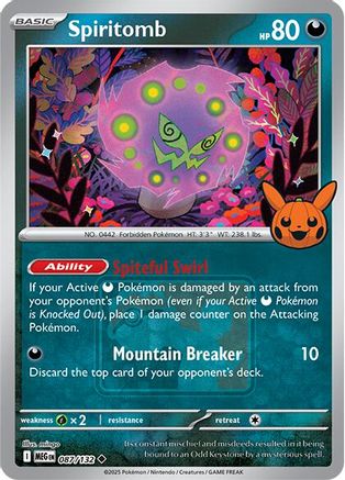 Spiritomb 087/132 - Promo - Reverse Holofoil