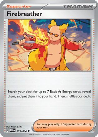 Firebreather 089/094 - Uncommon - Reverse Holofoil