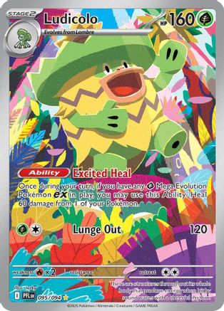 Ludicolo 095/094 - Illustration Rare - Holofoil