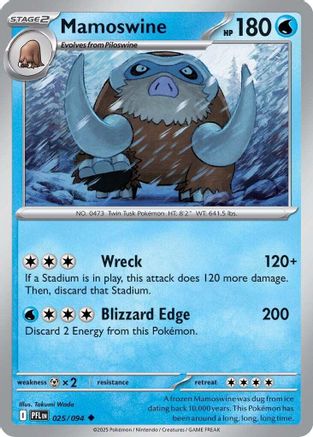 Mamoswine 025 - Uncommon