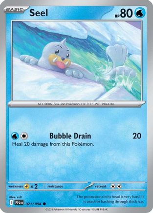 Seel 021 - Common - Reverse Holofoil