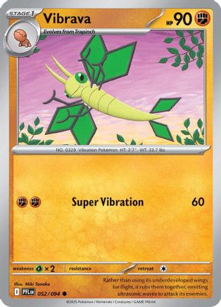 Vibrava 052 - Common - Reverse Holofoil