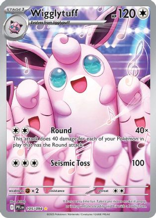Wigglytuff 105/094 - Illustration Rare - Holofoil