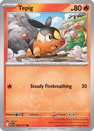 Tepig (029) - ME Ascended Heroes
