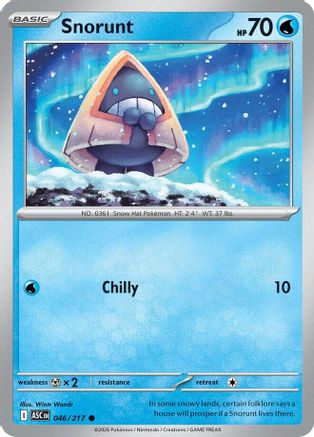 Snorunt (046/217) - ME Ascended Heroes Reverse Holofoil