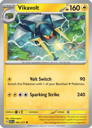 Vikavolt (066/217) - ME Ascended Heroes Reverse Holofoil