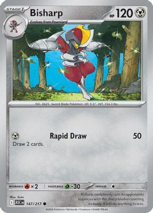 Bisharp (147) - ME Ascended Heroes Reverse Holofoil