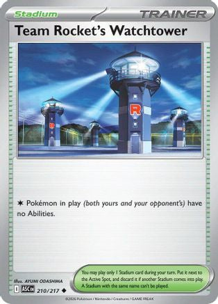 Team Rocket's Watchtower (210) - ME Ascended Heroes