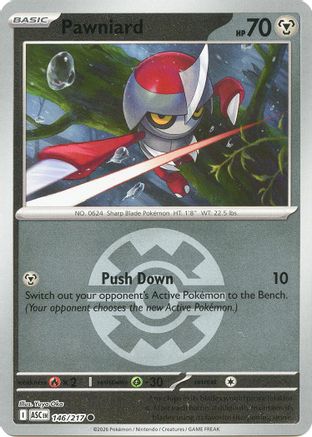 Pawniard (Quick Ball) (146) - ME Ascended Heroes Reverse Holofoil