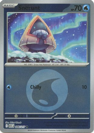 Snorunt (Energy Symbol Pattern) (046/217) - ME Ascended Heroes Reverse Holofoil