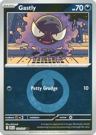 Gastly (Energy Symbol Pattern) (123) - ME Ascended Heroes Reverse Holofoil