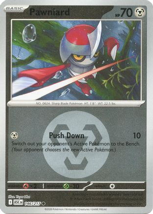 Pawniard (Energy Symbol Pattern) (146) - ME Ascended Heroes Reverse Holofoil