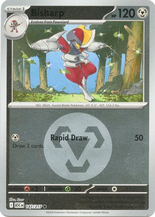Bisharp (Energy Symbol Pattern) (147) - ME Ascended Heroes Reverse Holofoil