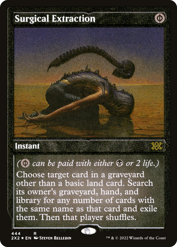 Surgical Extraction (Foil Etched) (2X2-444) - Double Masters 2022 Foil