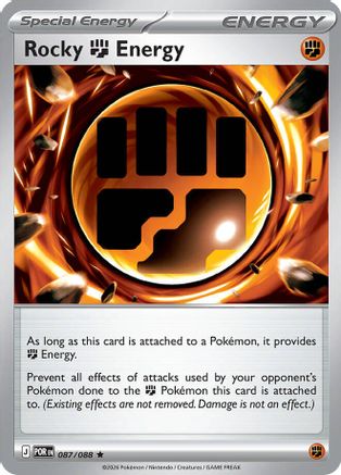 Rocky Fighting Energy (087) - ME03 Perfect Order Reverse Holofoil
