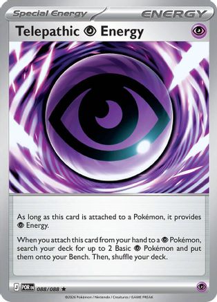 Telepathic Psychic Energy (088) - ME03 Perfect Order Holofoil