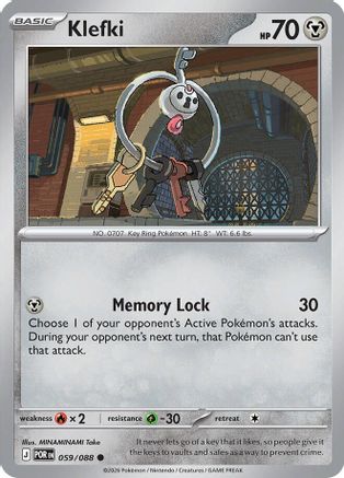 Klefki (059) - ME03 Perfect Order Reverse Holofoil