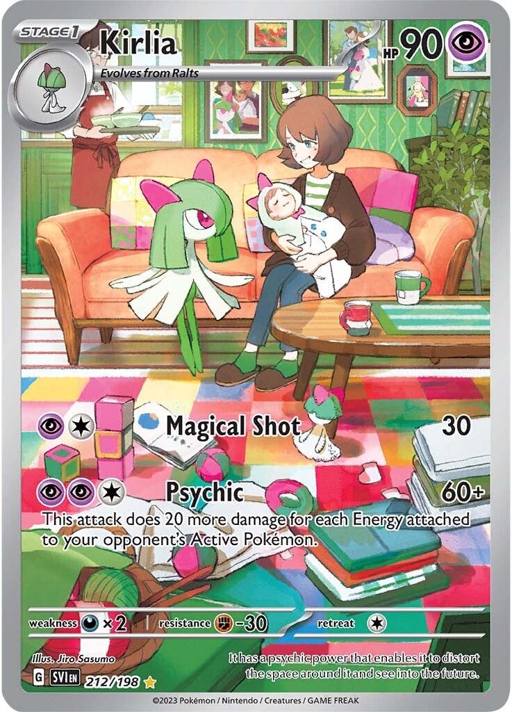 Kirlia 212/198 - Illustration Rare - Holofoil