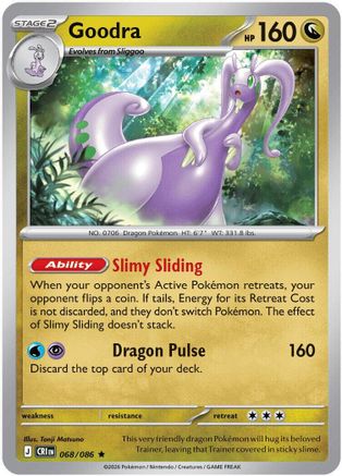 Goodra (068/null) - ME04 Chaos Rising Reverse Holofoil