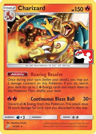 Charizard (Library Exclusive) (014/null) - Miscellaneous Cards & Products Holofoil