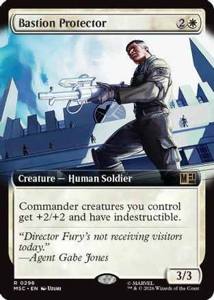 Bastion Protector (Extended Art) (MSC-296) - Commander: Marvel Super Heroes