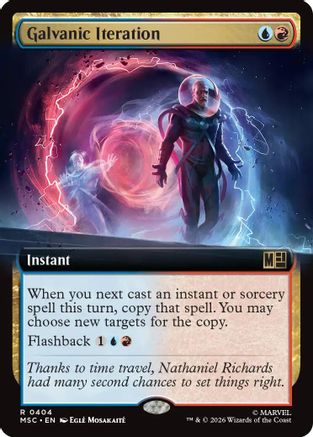 Galvanic Iteration (Extended Art) (MSC-404) - Commander: Marvel Super Heroes