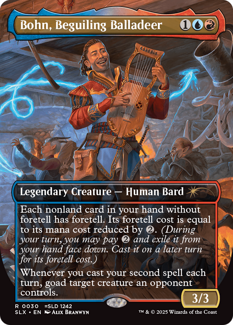 Bohn, Beguiling Balladeer (SLX-030) - SLX Cards