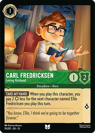 Carl Fredricksen - Loving Husband (74/204) - Attack of the Vine