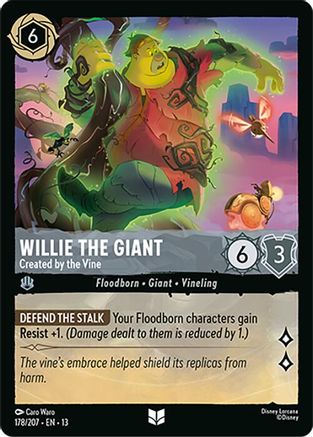 Willie the Giant - Created by the Vine (178/204) - Attack of the Vine