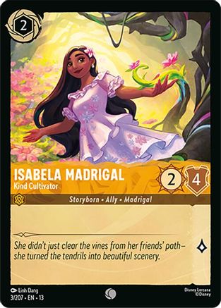 Isabela Madrigal - Kind Cultivator (3/204) - Attack of the Vine Cold Foil
