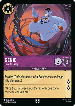 Genie - Hard to Grasp (45/204) - Attack of the Vine