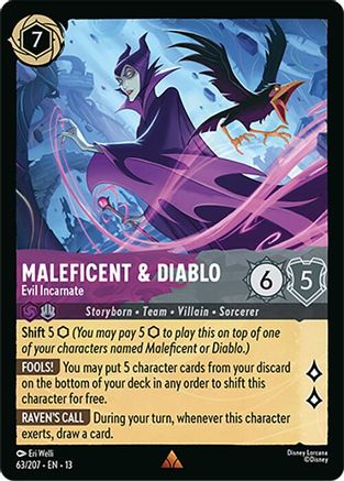 Maleficent & Diablo - Evil Incarnate (63/204) - Attack of the Vine