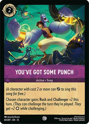 You've Got Some Punch (64/204) - Attack of the Vine Cold Foil