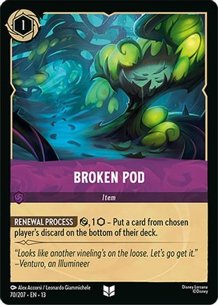 Broken Pod (70/204) - Attack of the Vine