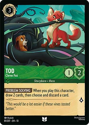 Tod - Clever Fox (81/204) - Attack of the Vine