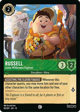 Russell - Junior Wilderness Explorer (82/204) - Attack of the Vine Cold Foil