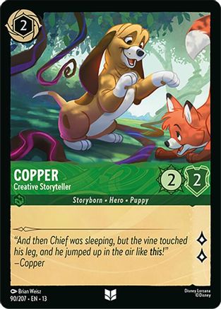 Copper - Creative Storyteller (90/204) - Attack of the Vine