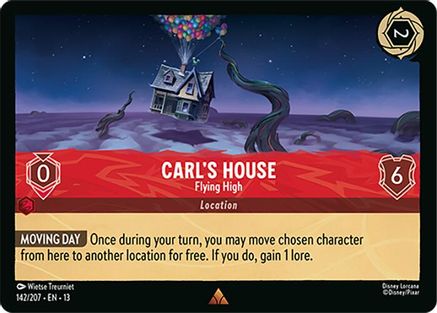 Carl's House - Flying High (142/204) - Attack of the Vine Cold Foil