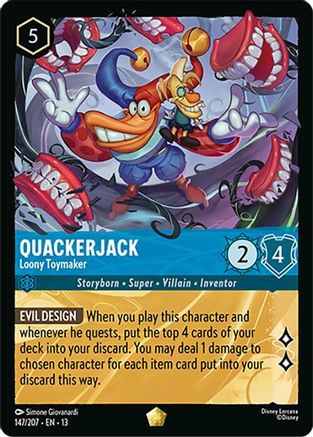 Quackerjack - Loony Toymaker (147/204) - Attack of the Vine