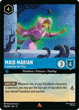 Maid Marian - Created by the Vine (158/204) - Attack of the Vine